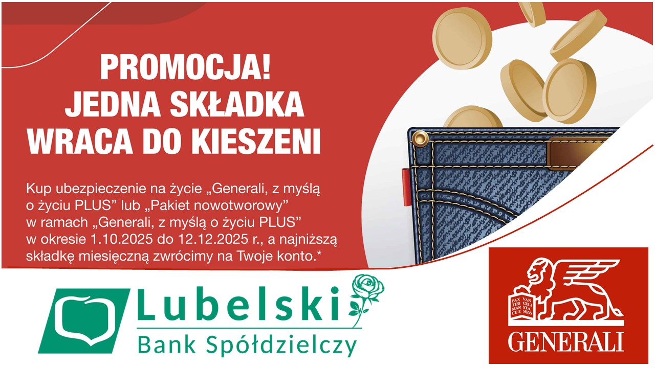 generali zwrot składki - promocja